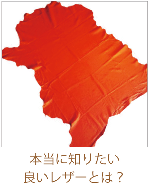 本当に知りたい良いレザーとは